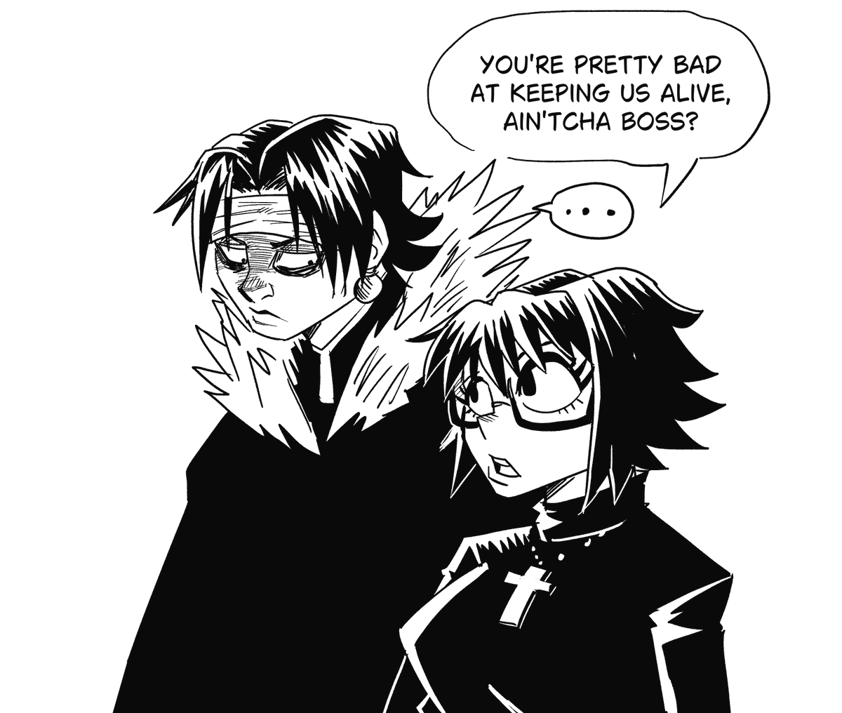 404_Ikaraptor's tweet photo. Hunter x Hunter
Shizuku and Chrollo https://t.co/ckv1wLuDol