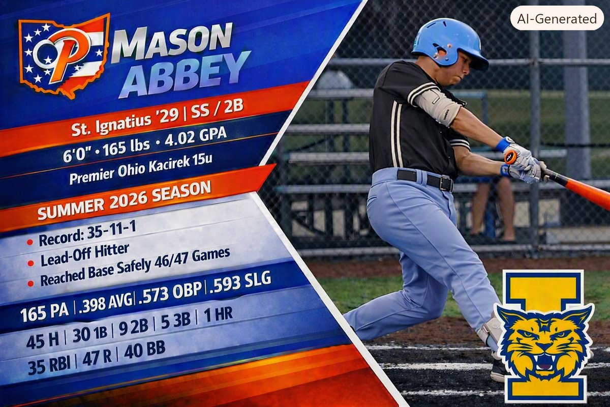 JasonAbbey's tweet photo. Mason's Season is in the books and for having Elbow Surgery in March, I would caulk this up as a HUGE comeback and success.  Keep up the dedication kid, proud of you. Can't wait until next season! @premierath @SKacirek @Mason_Abbey5 @SIHSBaseball1 https://t.co/nCgqPwkER4