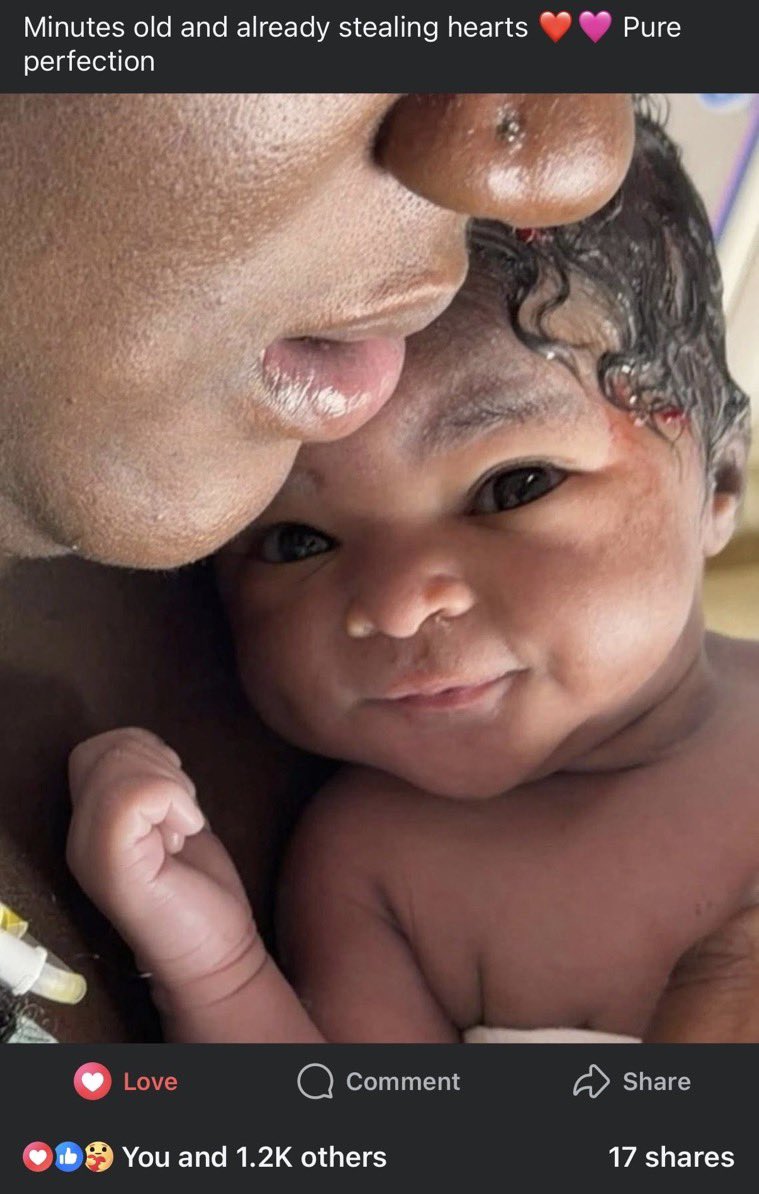 lanre__laredo1's tweet photo. holding your whole world for the first time. 🥹 https://t.co/fU8IdVFBFm