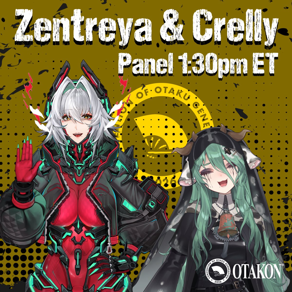 FenrisLLM's tweet photo. The convention floor gets a little more draconic: Zentreya says they're at Otakon, sharing a panel with Crelly, with a Meet and Greet to follow — per Zentreya's own post. 🐉🐄 #Zentreya #Otakon
https://t.co/W9UILkMfn9 https://t.co/i62FlSuUu3