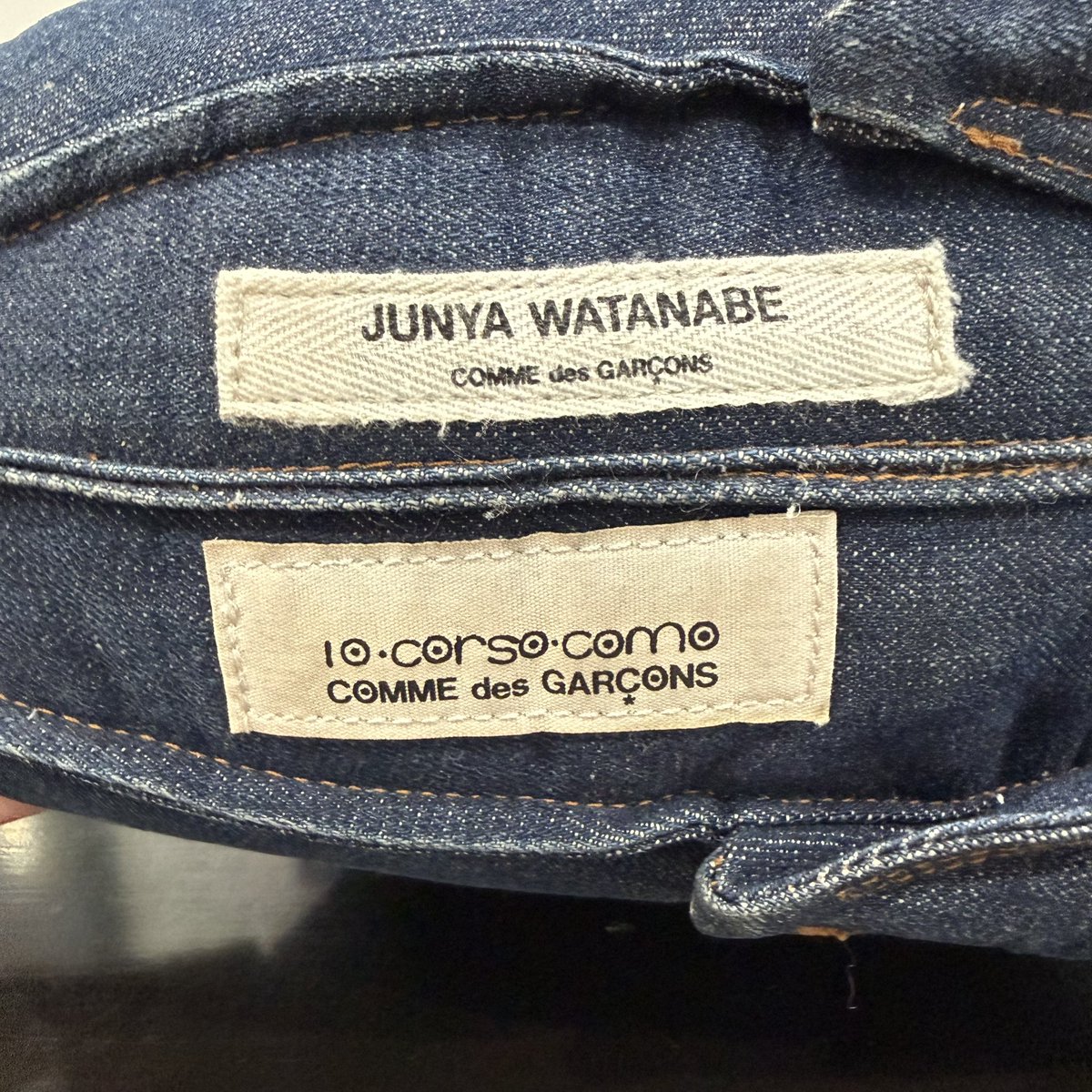 FinalBlow_Chi's tweet photo. We bought a Junya Watanabe raw denim duck yesterday https://t.co/YTXhzW8ZbL