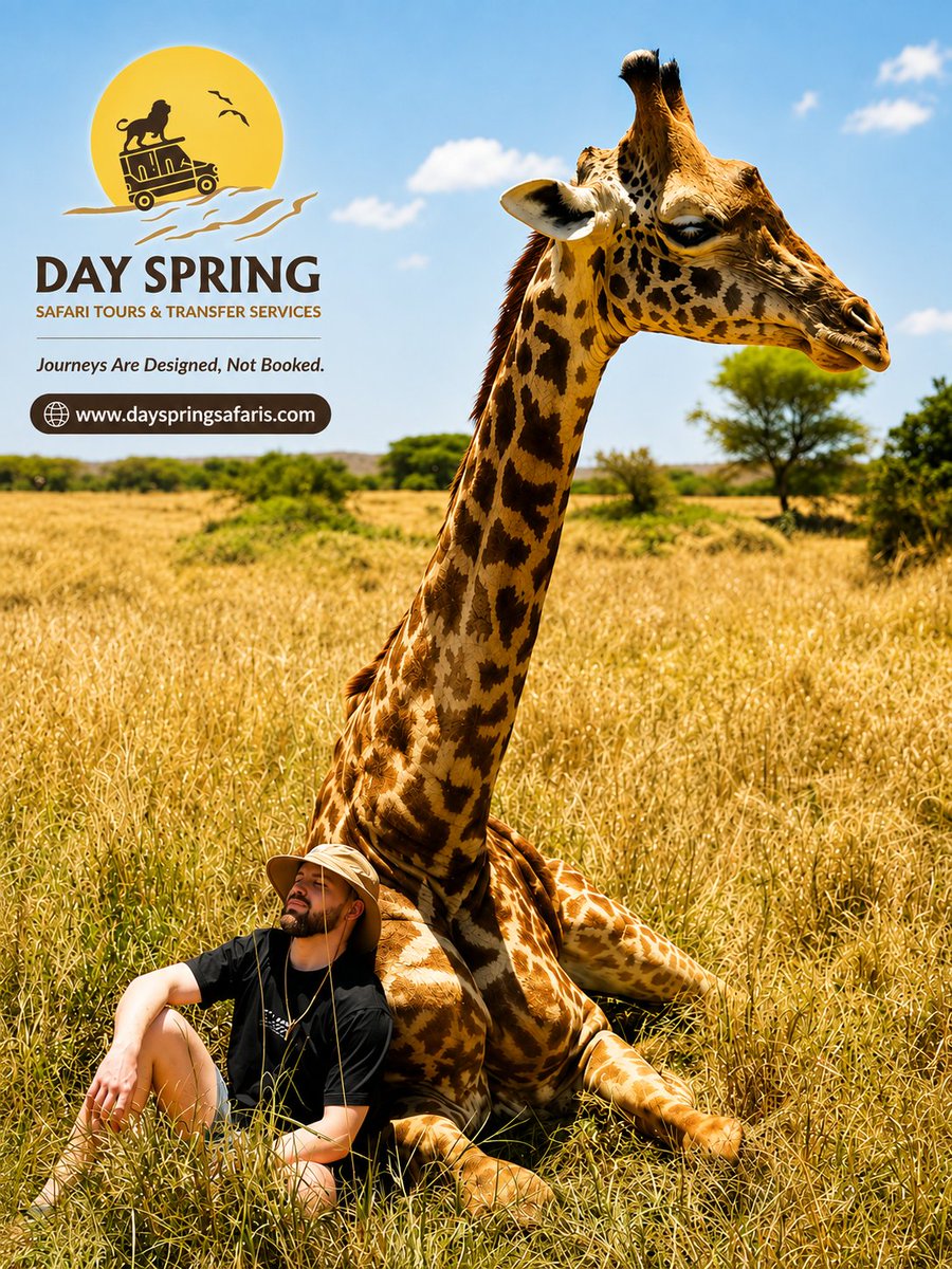 DaySpringSafari's tweet photo. Where Memories Stand Tall

Some moments can't be planned. They can only be experienced.

Imagine sharing the African wilderness with one of nature's most majestic creatures, surrounded by endless landscapes and unforgettable beauty. https://t.co/fAsiWHWPkd