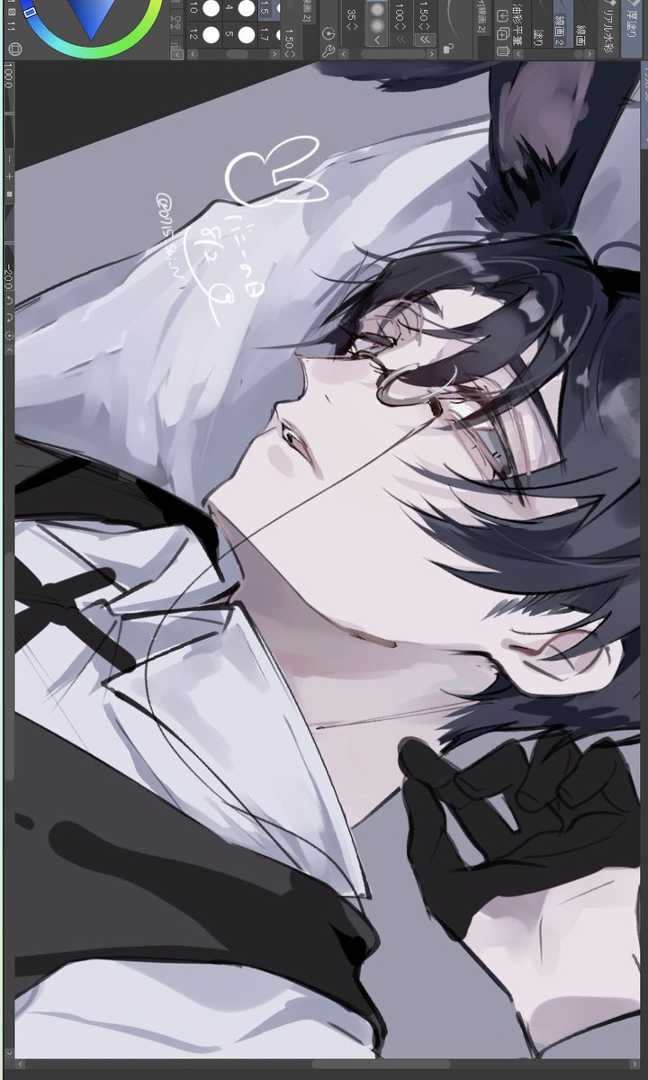 0715_shi_N's tweet photo. バニーの日憂太wip https://t.co/ULyXwoPWGD