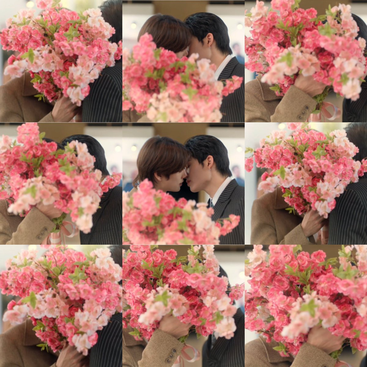 doublepjourney_'s tweet photo. พีชบลอสซั่มสวยมาก และทำหนูเขินมากเช่นกัน 🫠🌸🍃🌸✨️

#PeachAndMeSeriesFinalEP https://t.co/zWd538Rxdk