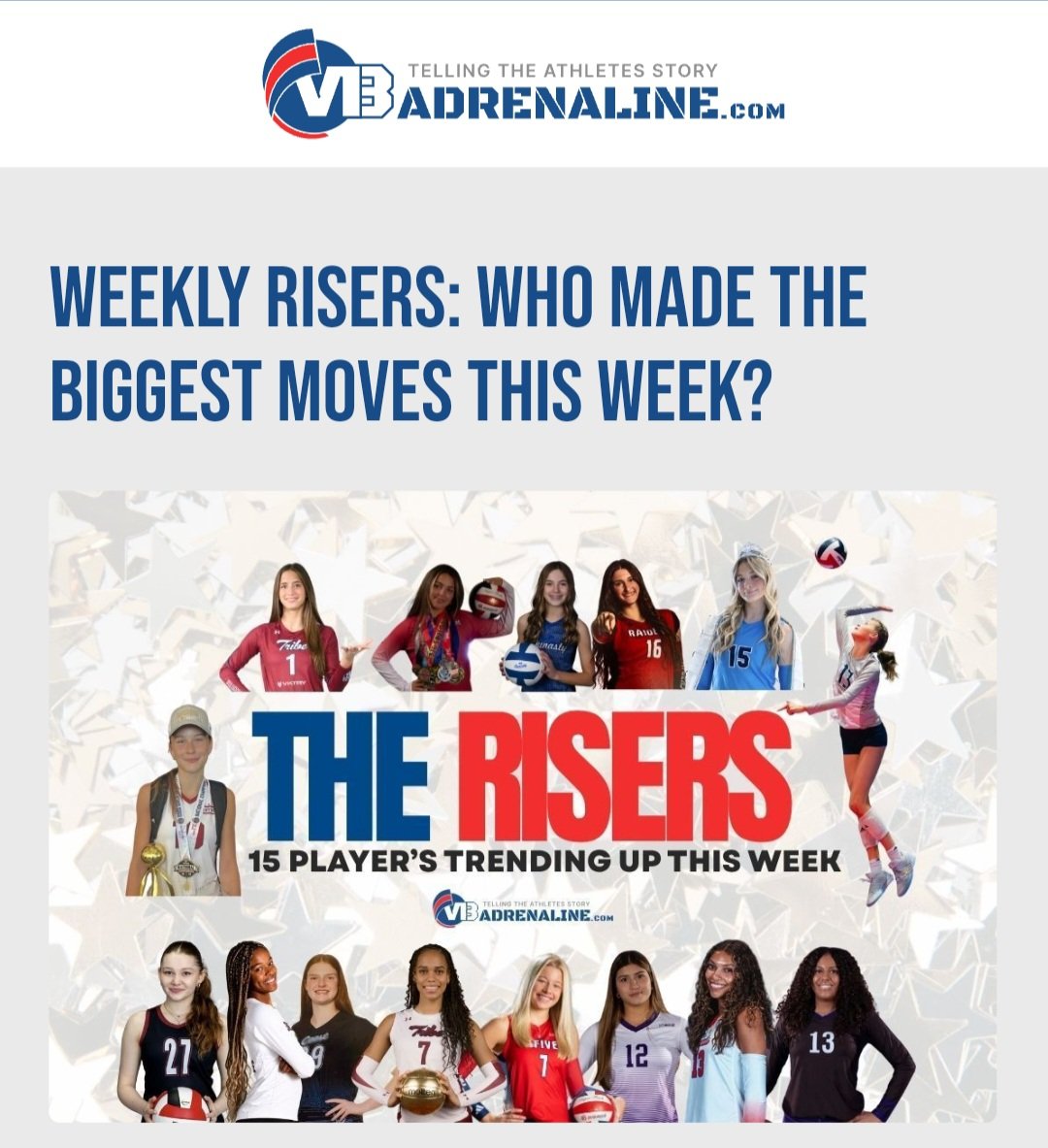 sashaslaughter_'s tweet photo. Thanks @VBAdrenaline for the coverage and support!

#steppingup @VisionVBC
#stingem #volleyball #ACC @UAWomen https://t.co/h2POVSCfnR