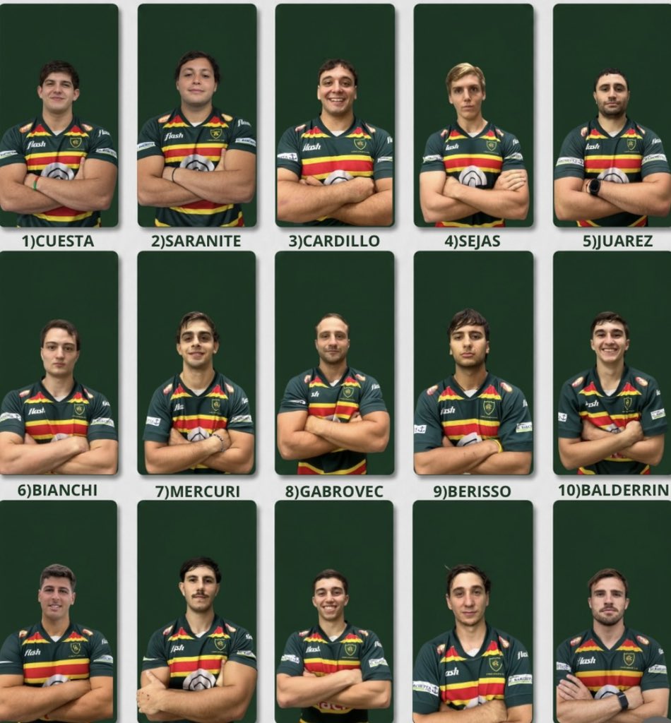 PrensaRugbyLAC's tweet photo. Formación #Inter
Vamos Lomas💚💛❤️ https://t.co/cD7X1zsnxp