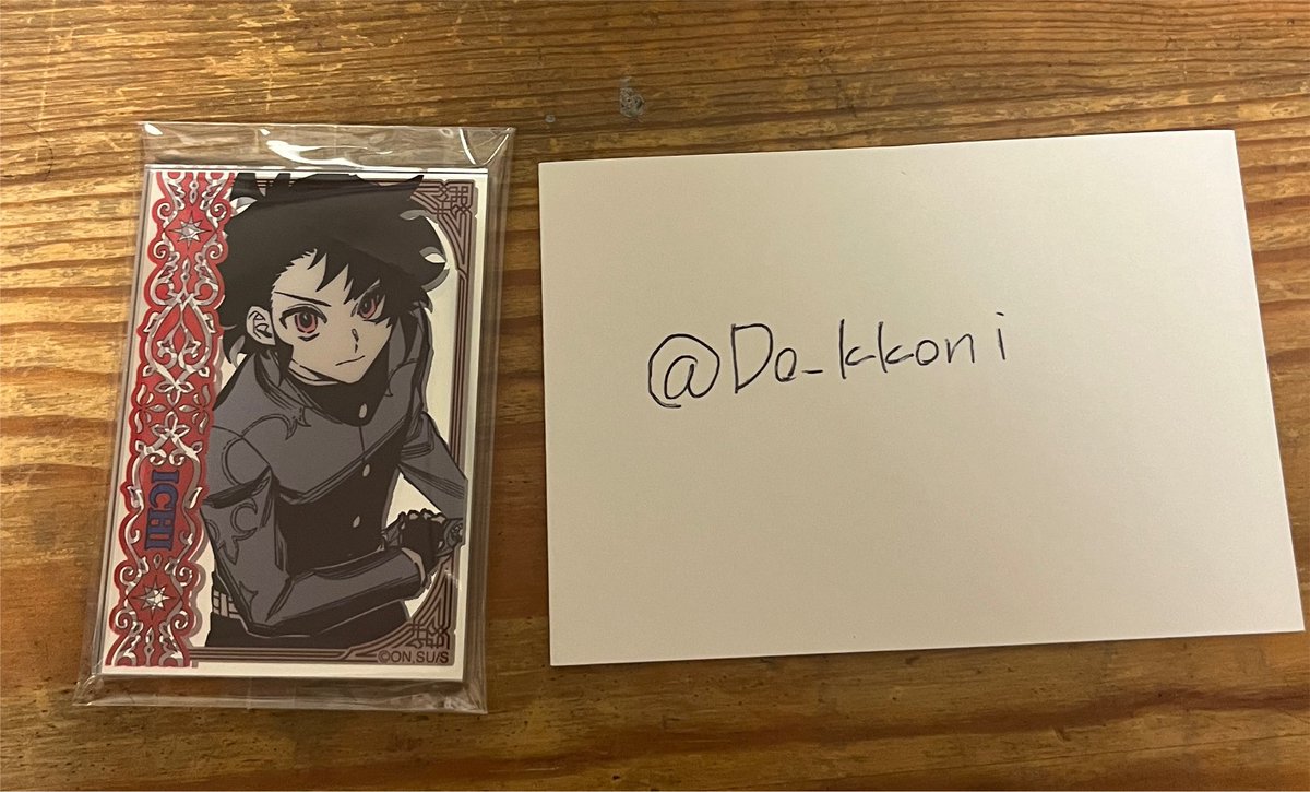 Do_kkoni's tweet photo. 【交換】
魔男のイチ  パブミラー風アクリルステッカーコレクション

譲：イチ

求：ゴクラク

お気軽にお声がけくださいませ！ https://t.co/3a6Ak6riNP