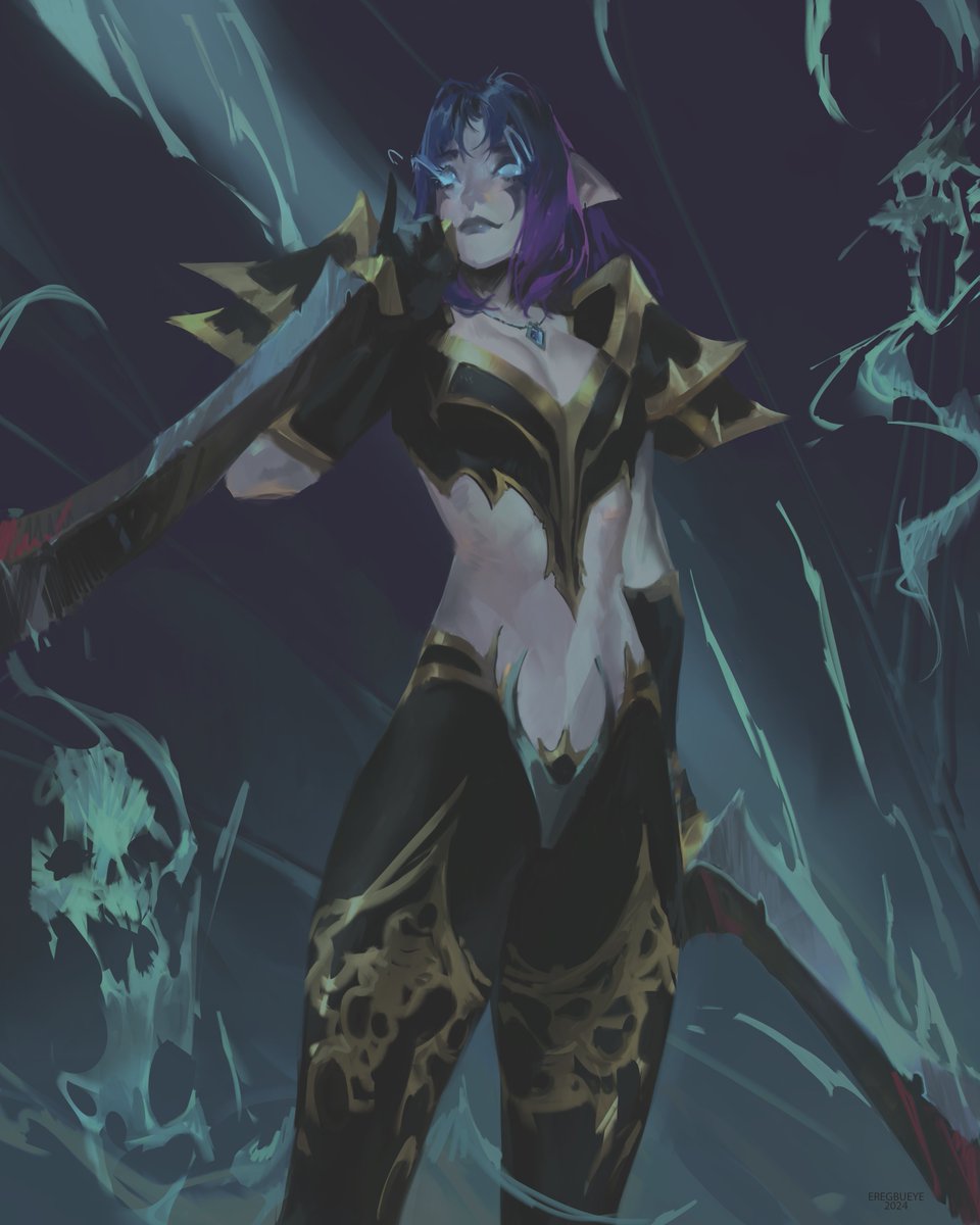 Eregbueye's tweet photo. My night elf art   
#warcraft #warcraftart https://t.co/k4Xak2FwUu