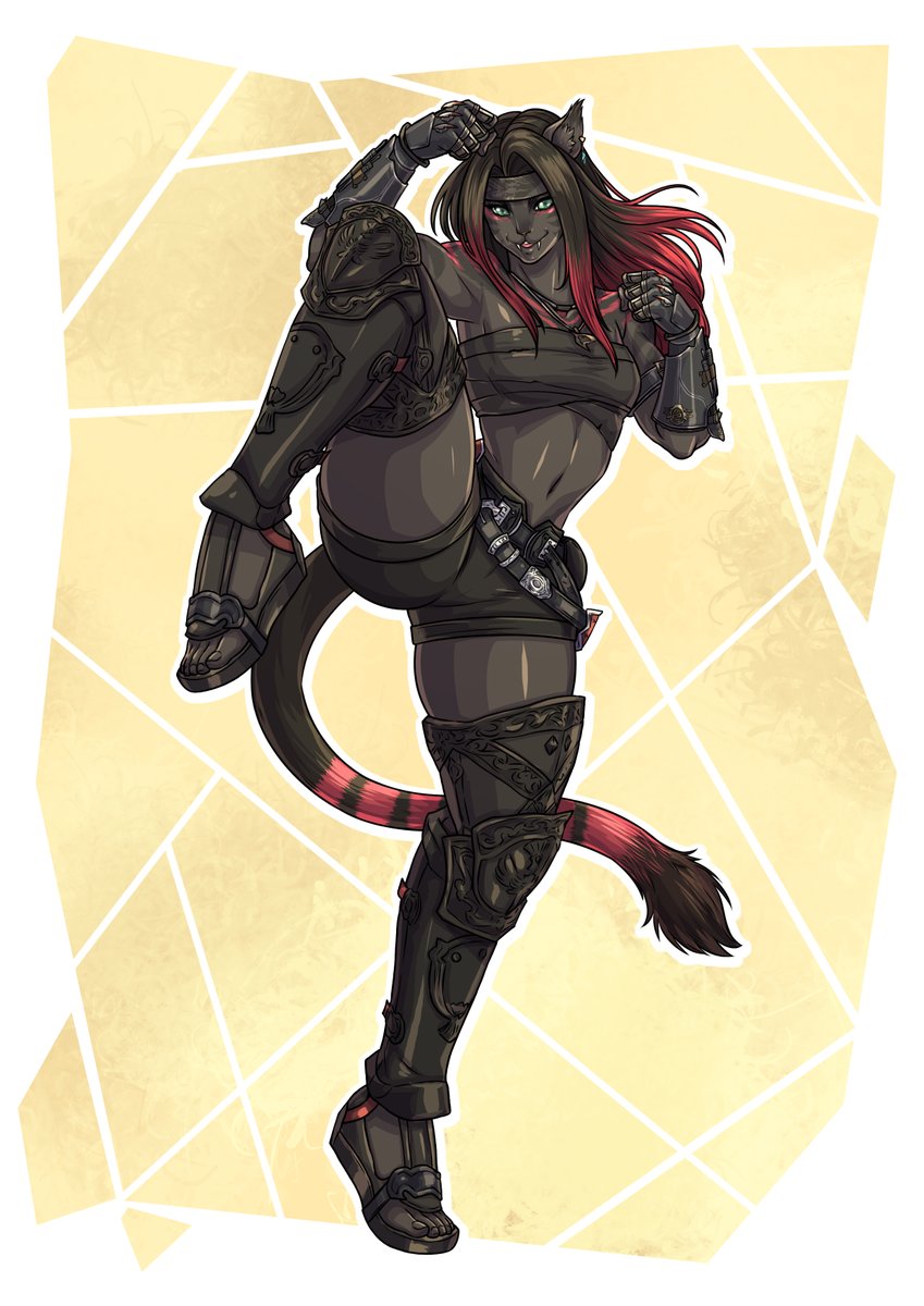 vanilla_flan07's tweet photo. new Hrothgal commission for @manedash 

thanks for the opportunity to draw your WoL <3 she looks so cool!

#finalfantasy14 #hrothgal #ff14art #digitalartㅤㅤㅤㅤ #noAi #opencommission #commission #dawntrail https://t.co/AVnwSgM3ss