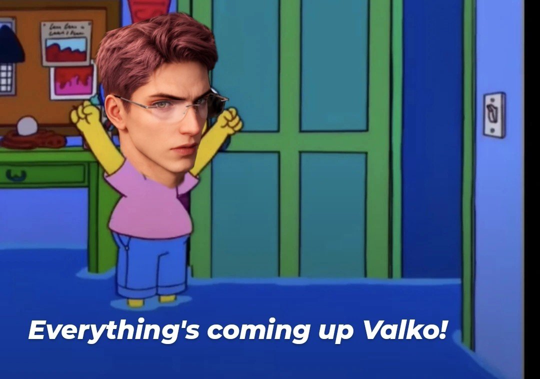 Jehsiickuh's tweet photo. Revenue lowest it's been ✅
250k+ petition signatures ✅
Scheduled content delayed ✅
Love for Valko spreading more ✅
A handful of other little positives ✅ 

Mmhmm 😌
#ValkoIsLoved #BringValkoBack https://t.co/CJ2gV7gKgs