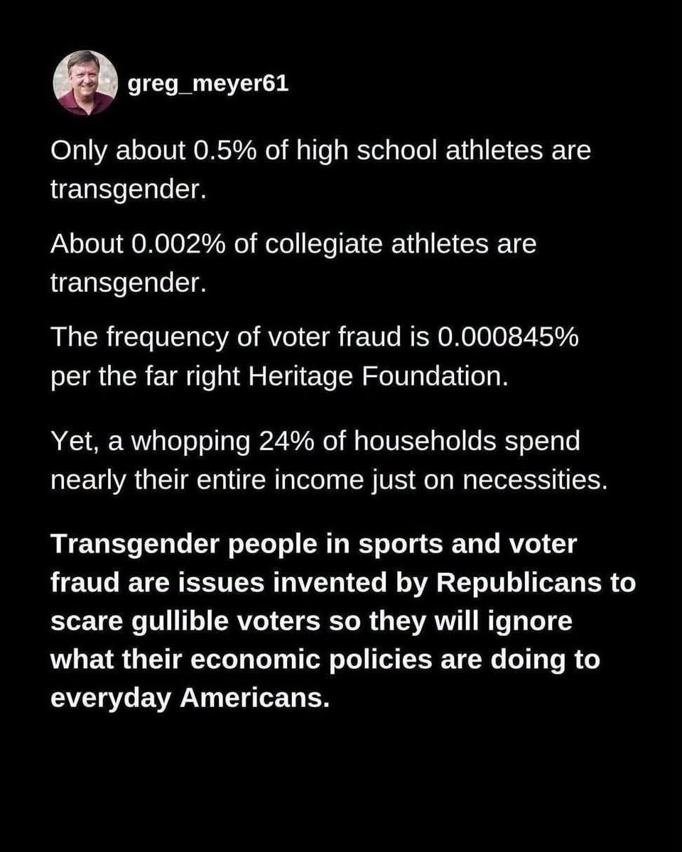 Christo12919382's tweet photo. Remember this everytime trump brings up a transgender person or voter fraud... https://t.co/dZgW8Me19L