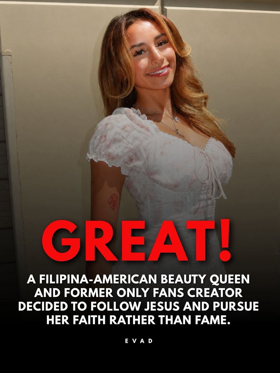 TevinMacharia's tweet photo. Former OnlyFans Creator Says Following Jesus Matters More Than Fame

July 2026 — Social media personality and former OnlyFans creator Sam Frank is drawing attention online after publicly sharing her faith journey and declaring that her relationship with Jesus Christ is now more important than her online popularity.
Frank, who built a large following through social media and subscription-based content, recently spoke about a change in priorities, emphasizing that spiritual growth and obedience to God have become more valuable to her than gaining followers, views, or internet recognition.

According to statements shared online, Frank explained that while social media success can bring influence and financial opportunities, it does not necessarily provide lasting fulfillment. She said that her faith has given her a new perspective on identity, purpose, and what truly matters in life.

The testimony has generated mixed reactions across social media. Supporters have praised her willingness to openly discuss her faith despite public scrutiny, while critics have questioned the sincerity of her transformation. Nevertheless, many Christians have pointed to her story as an example of how faith can impact a person's priorities and life direction.

Her message centers on a simple but powerful conviction: that following Jesus is worth more than internet fame. In a digital culture where success is often measured by follower counts and engagement statistics, Frank's testimony challenges the idea that popularity should define a person's value.

Christian leaders responding to the story have noted that the New Testament repeatedly teaches believers to seek God's approval above the approval of people. They argue that genuine faith often involves placing spiritual convictions ahead of personal gain or public recognition.

Whether one agrees with her journey or not, Sam Frank's public declaration has sparked conversations about faith, identity, and the cost of discipleship in the age of social media.