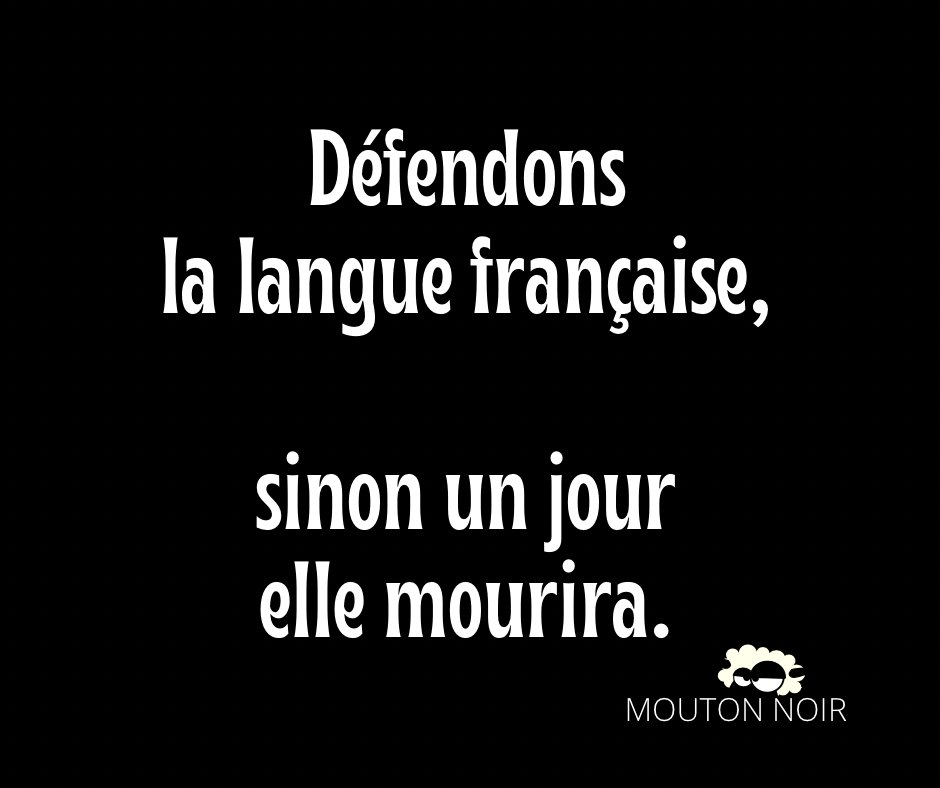 ZeMouton's tweet photo. 😌 La langue française est fragile.
À force de fautes…
Elle finira peut-être par demander un arrêt maladie.
#Humour #Absurde #Ironie #SecondDegre #Punchline https://t.co/KQKJzUfAu0