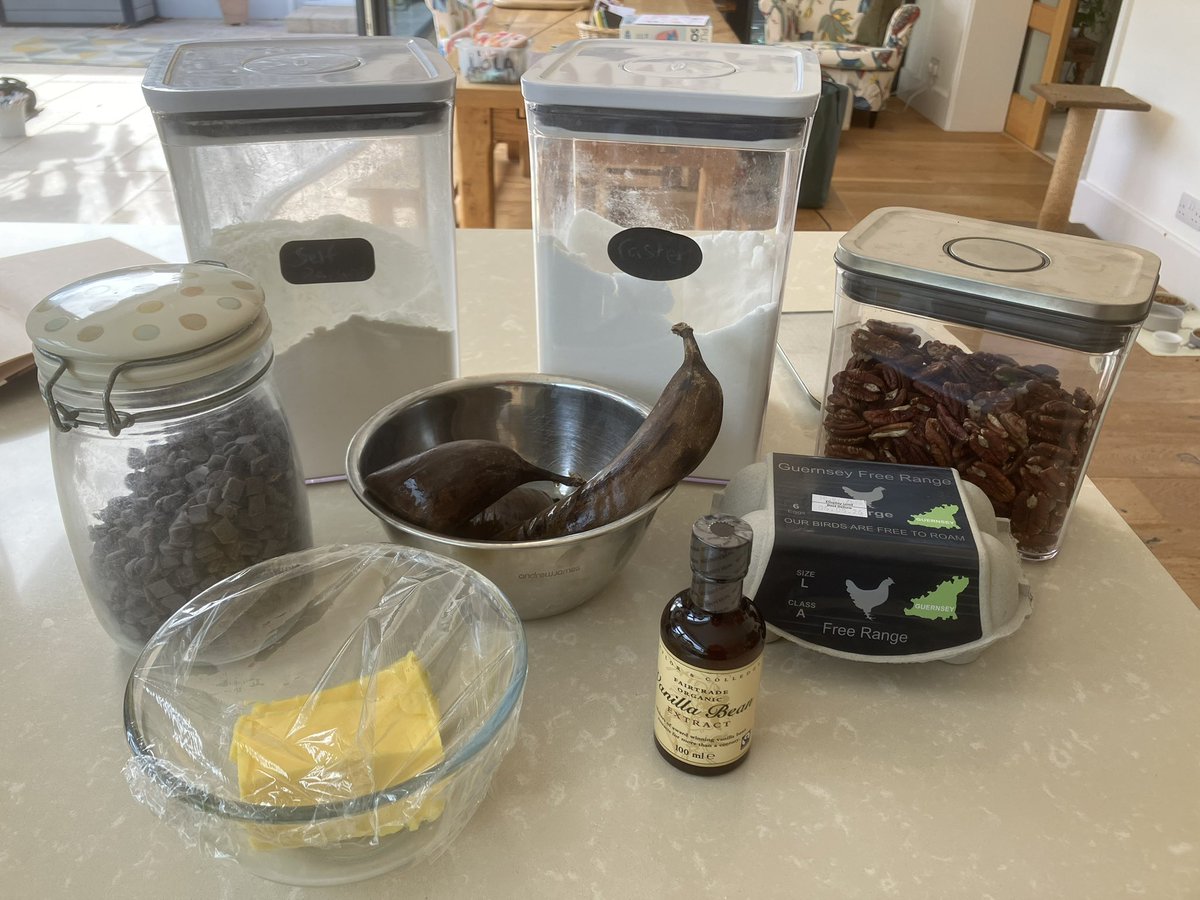 AltoAngel's tweet photo. And last but not least, a chocolate chip and pecan banana bread.
#SundayBake on a Saturday because we’re visiting the Seafront Sunday and the Sarnia Arts Show tomorrow. https://t.co/L8UG7Bb3ev