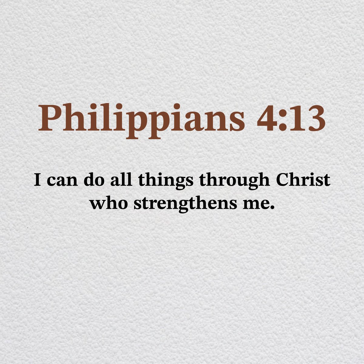 Holy__Bible1's tweet photo. Philippians 4:13 https://t.co/Hvw6yphQOo