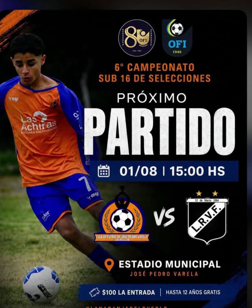 JorgeMMMuniz's tweet photo. #copaofi

Una semana más deberá esperar la selección de Vergara para su debut en la Copa de Selecciones OFI Sub-16. Debido a las inclemencias del clima, la actividad fue suspendida. https://t.co/g3vaPixaGL