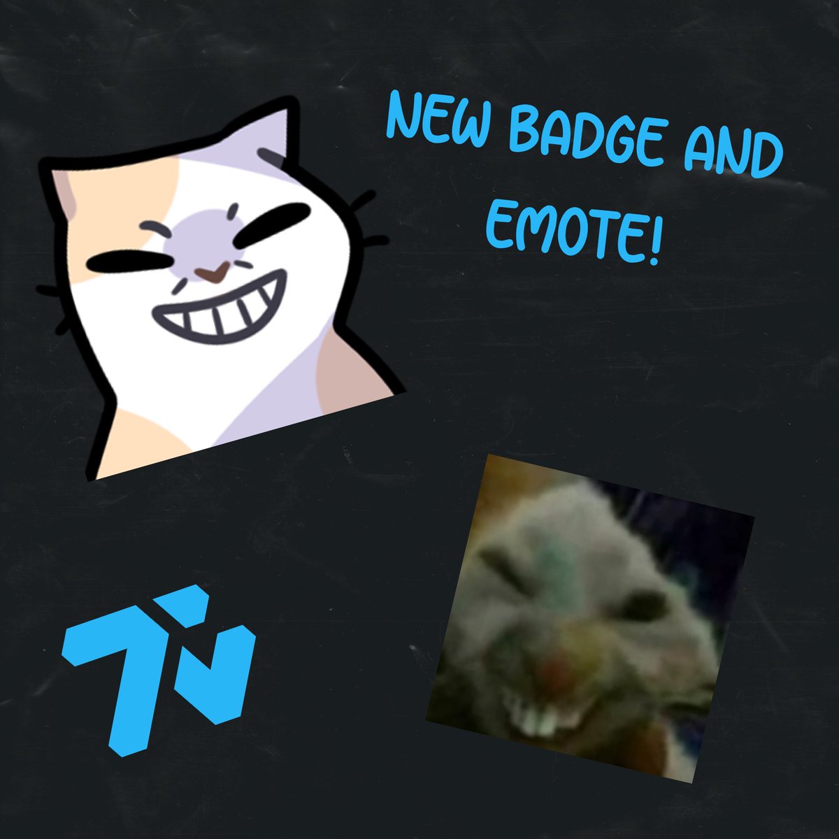 7TVapp's tweet photo. New badge is now available to redeem here: https://t.co/dAkesGVXPI
Keep an eye out for the new global emote around 2pm PST! https://t.co/xMvXkltUbt