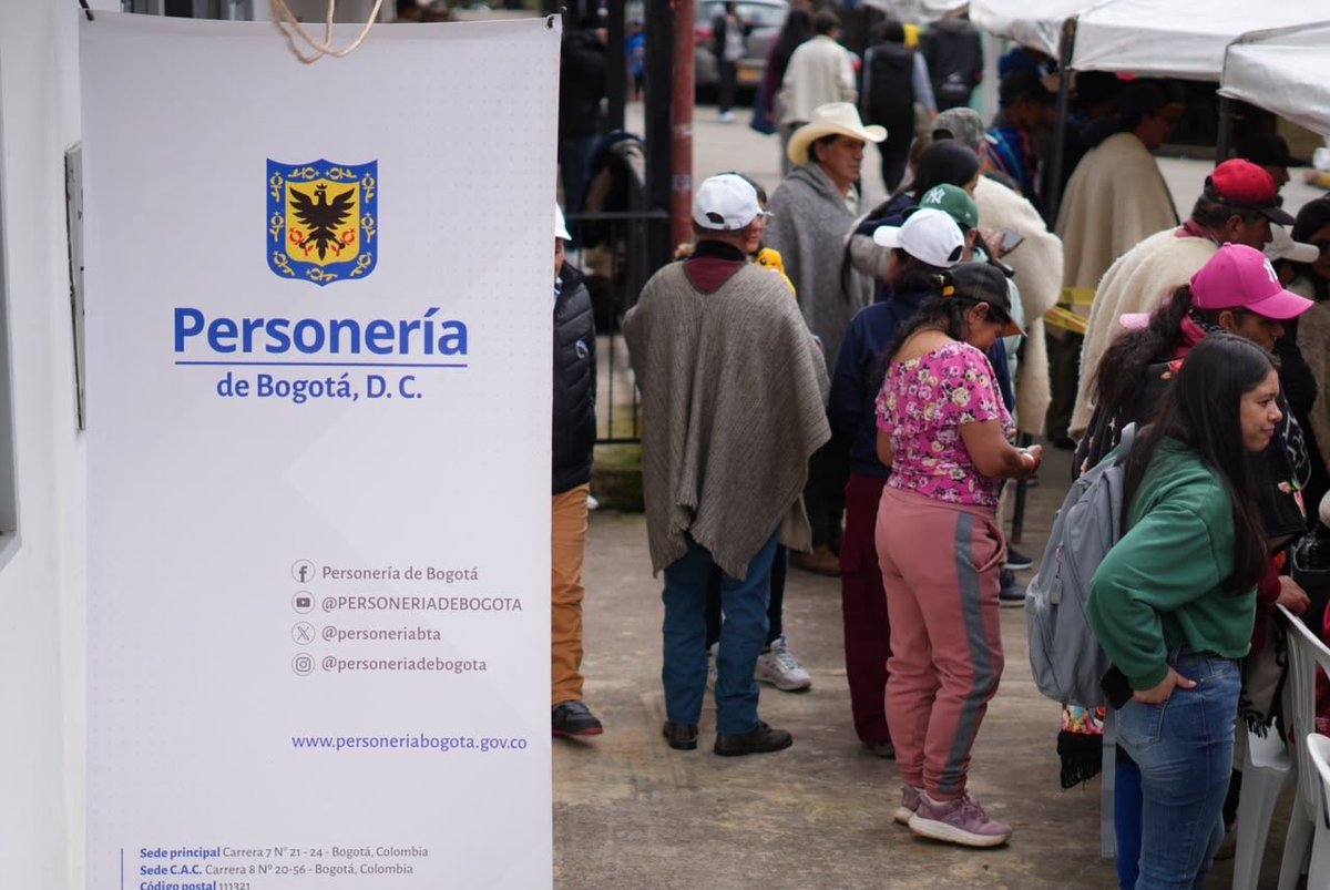 personeriabta's tweet photo. #AEstaHora | La Personería de Bogotá, por medio de la Personería local de Sumapaz, realiza la feria de servicios en la localidad. 🍃

Brindamos orientación, asesoría y apoyo a la comunidad a través de las Personerías Delegadas para la Salud, Familia y Sujetos de Especial Protección Constitucional. 

👉La jornada fortalece el acceso a la oferta institucional y la defensa de los derechos de los ciudadanos.

#PersoneríaResolutiva #PersoneríaOportuna #Sumapaz