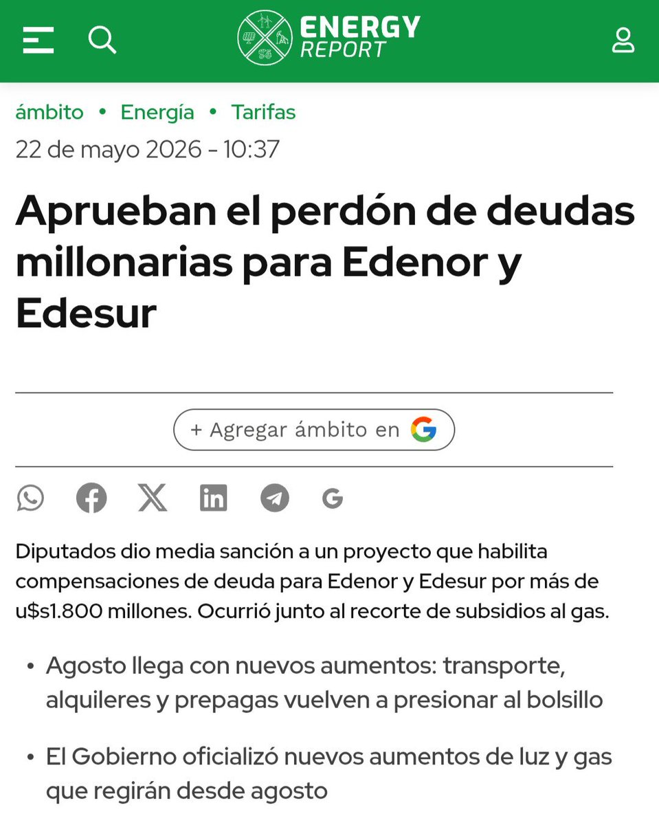 gsrcaballero's tweet photo. Para @LuisCaputoAR a las empresas amigas hay que salvarlas, y a la gente no, que se jodan.
Esto son.
#QueGobiernoDeMierda https://t.co/04lFVbX26a