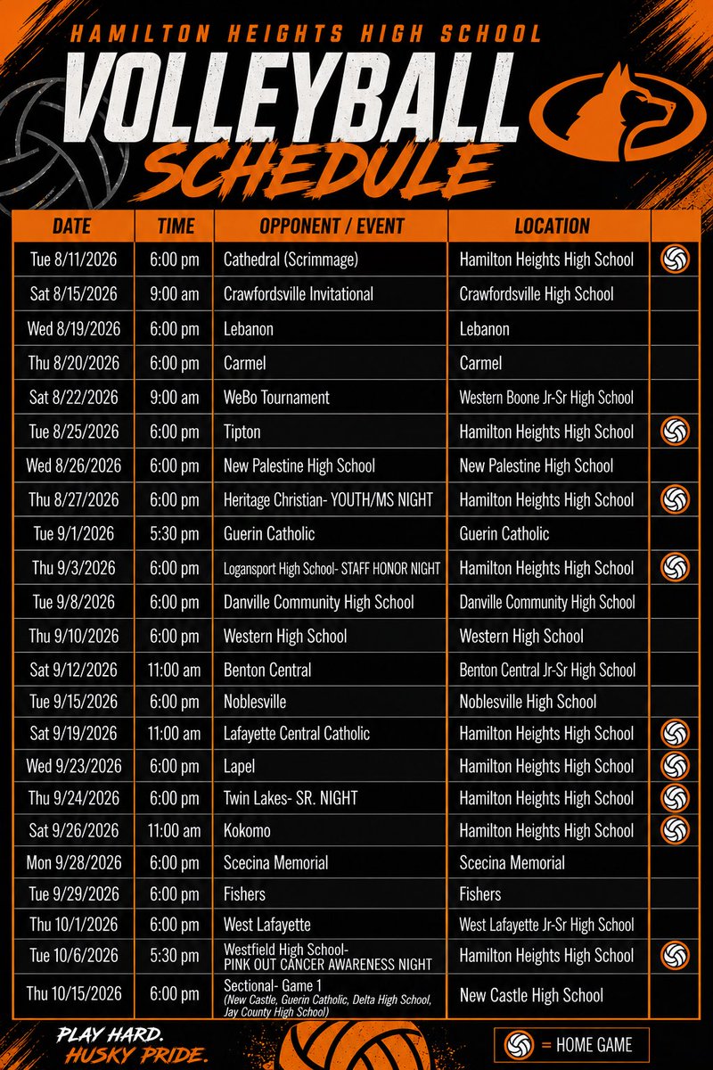 HuskiesVball's tweet photo. Let’s Go! 🔥🐾🧡🏐 https://t.co/EEP3x3ppOG