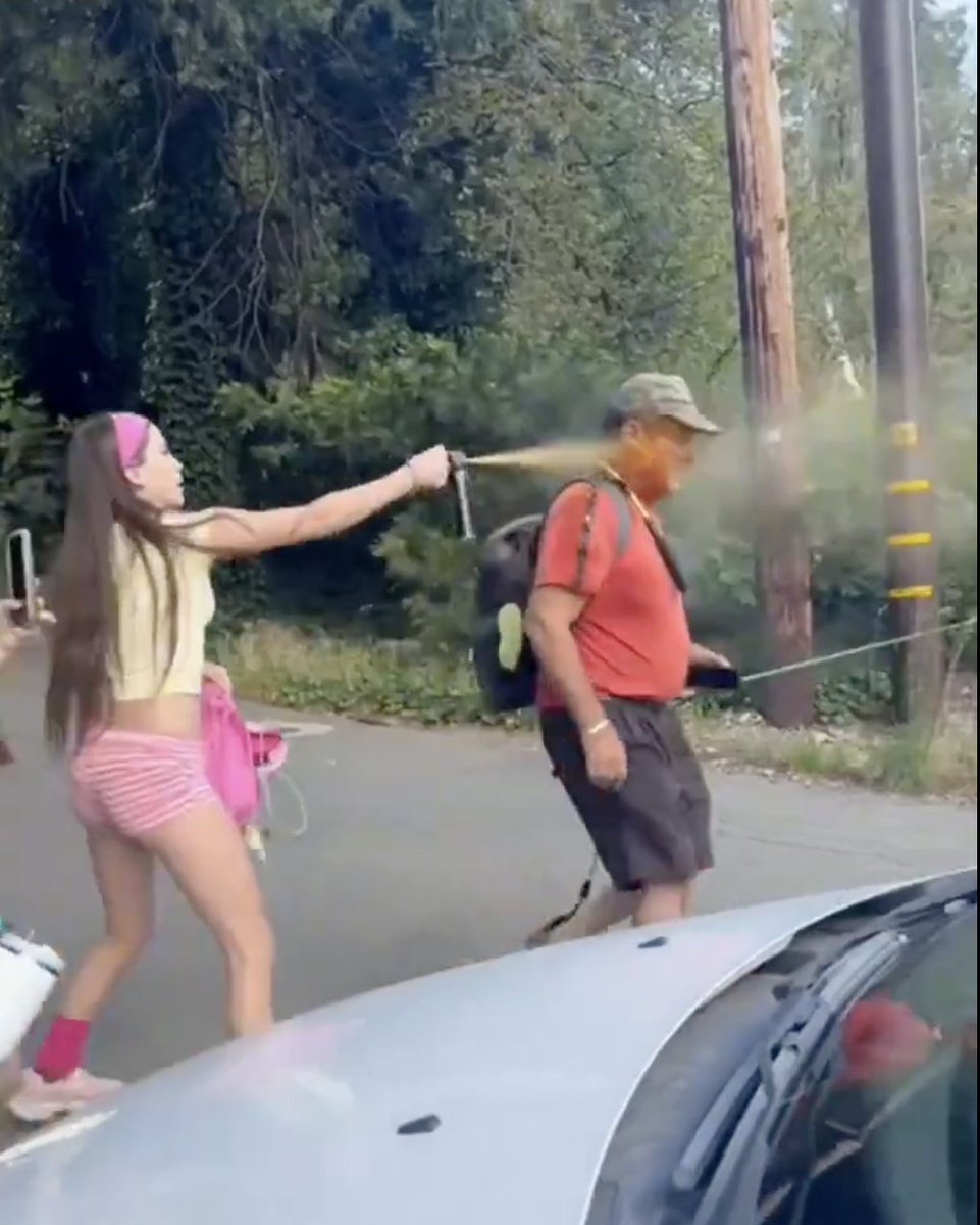 earthquakeimune's tweet photo. @ne0JaAnjQriC The way women escalate danger where there was none, this seems like a great way for them to pull out a fake gun and get shot by a real gun too. https://t.co/4dZsVTF3EF