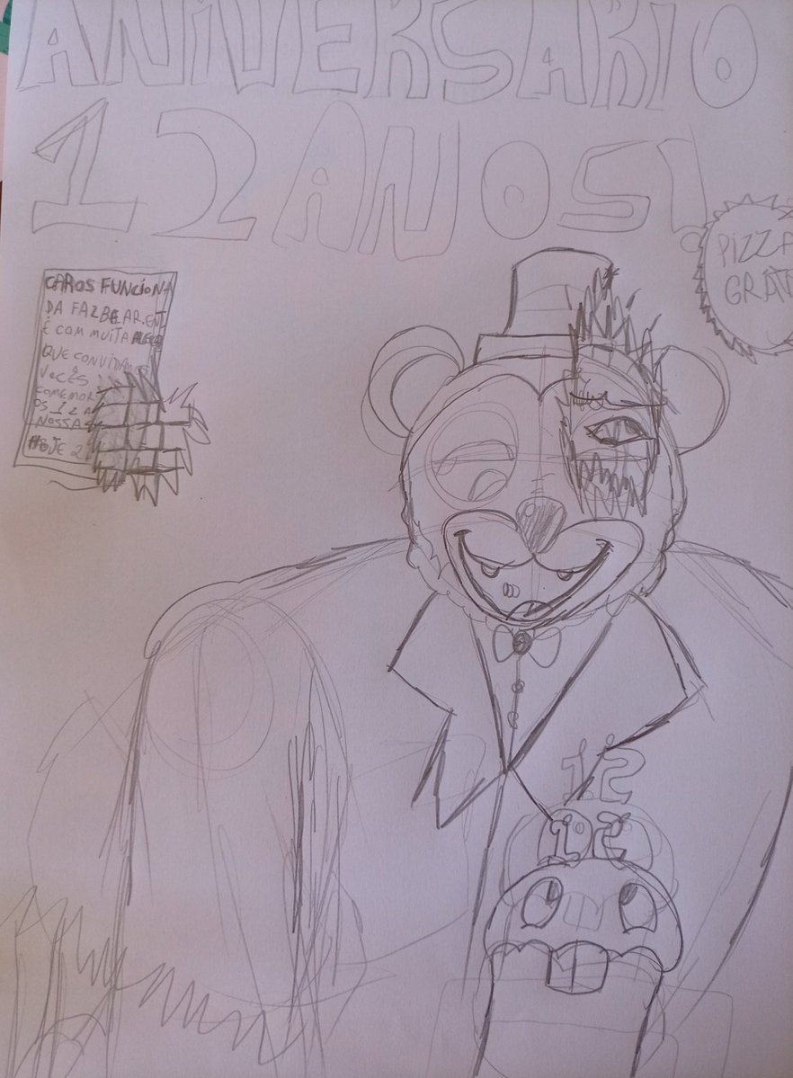 Terrysegun's tweet photo. Esboço para algo pro dia 8 de agosto
❤️+🔃= Eu feiz
#fnaf #fnaffanart #fnaf_art https://t.co/08b7nlVemE