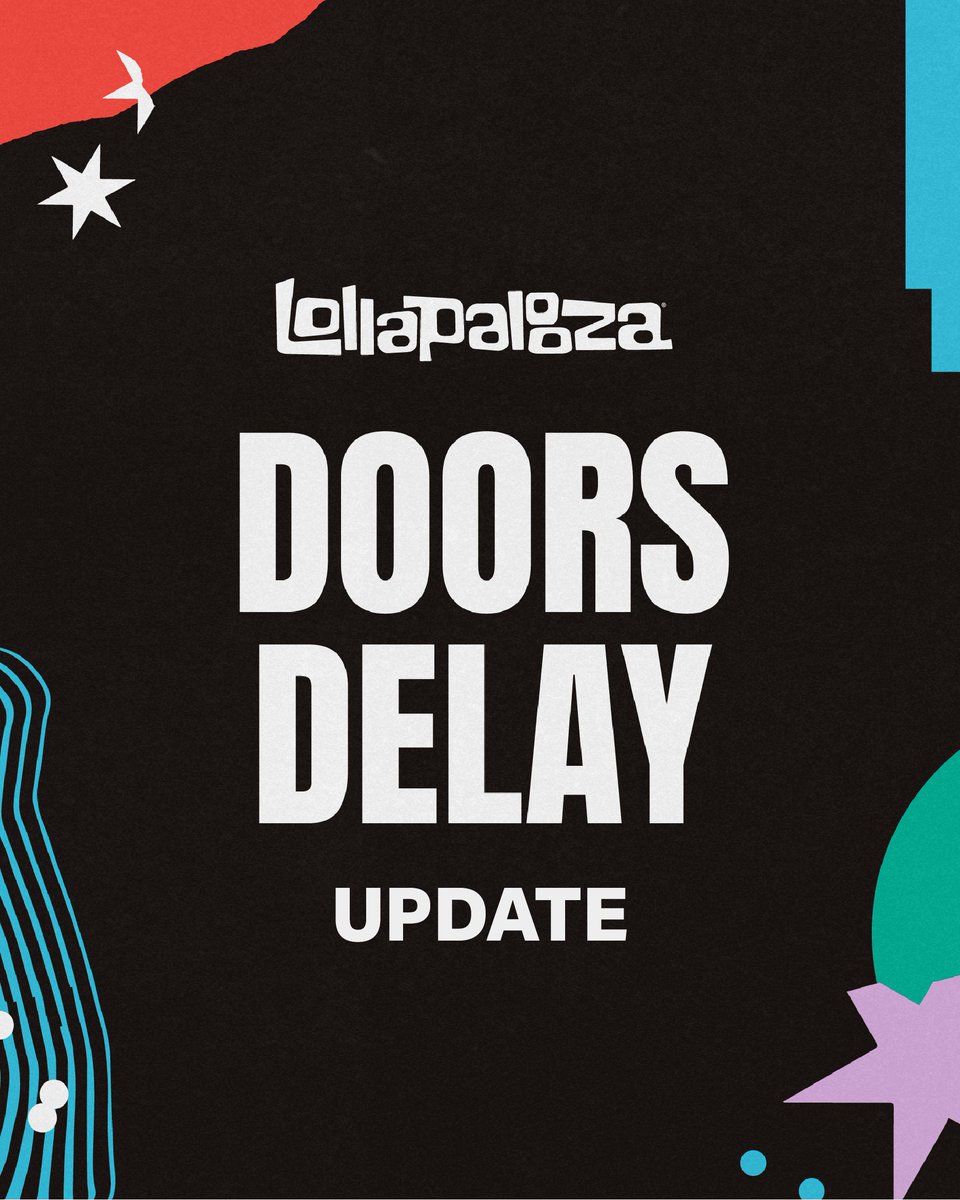 Lollapalooza tweet media
