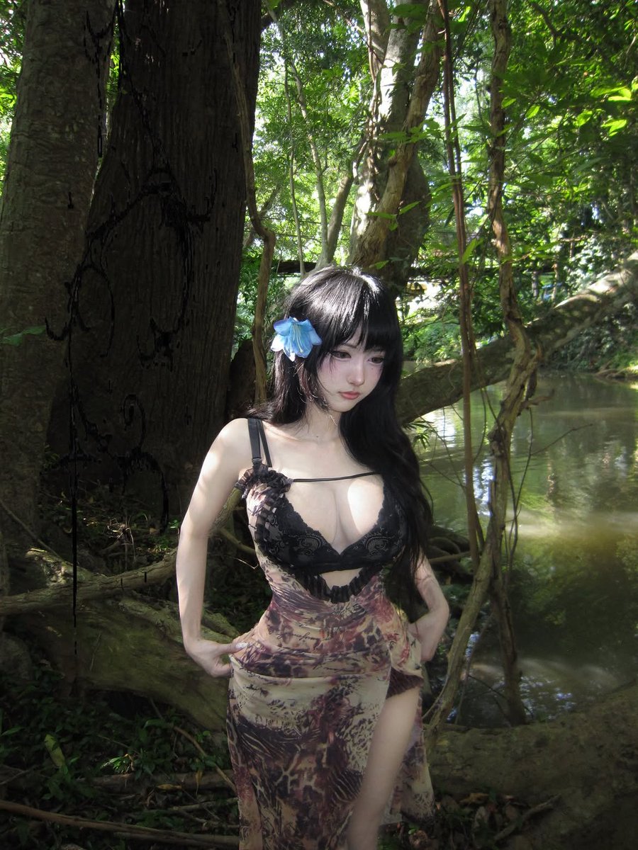 yukineee1108's tweet photo. one with nature https://t.co/wQanlli52U