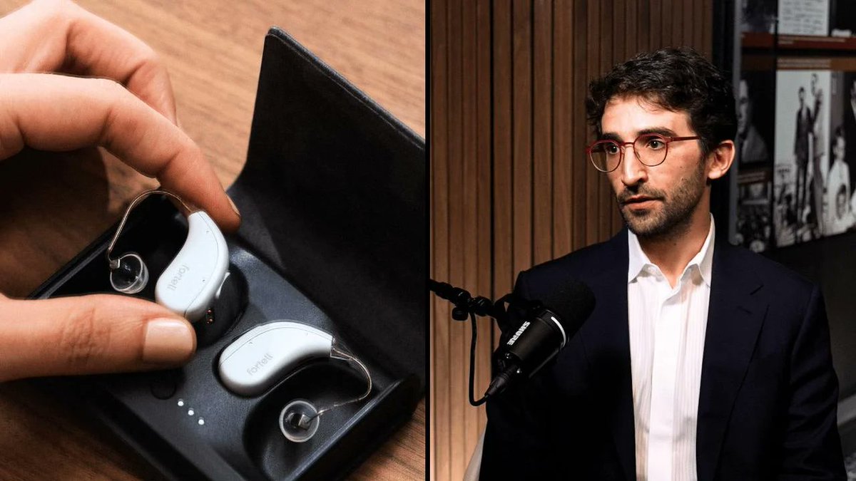 Forbes's tweet photo. How This Next Billion-Dollar Startup Is Using AI To Fix Hearing Loss https://t.co/ehM2wl8UYi #BillionDollarStartups https://t.co/K6ixA6PXrh