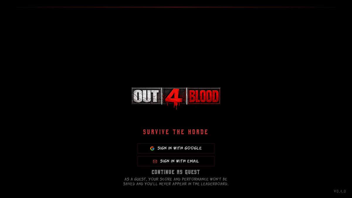 babylonjs's tweet photo. Out 4 Blood is a hardcore multiplayer zombie wave-survival shooter you can play right in your browser, and it's built 100% with the Babylon.js Editor. Awesome work from our community!

https://t.co/ryTAO7GyuQ

#3D #WebDev #gamedev #indiedev #WebDevelopment #webgl #gamedevelopment #IndieDevs #BuiltWithBabylon