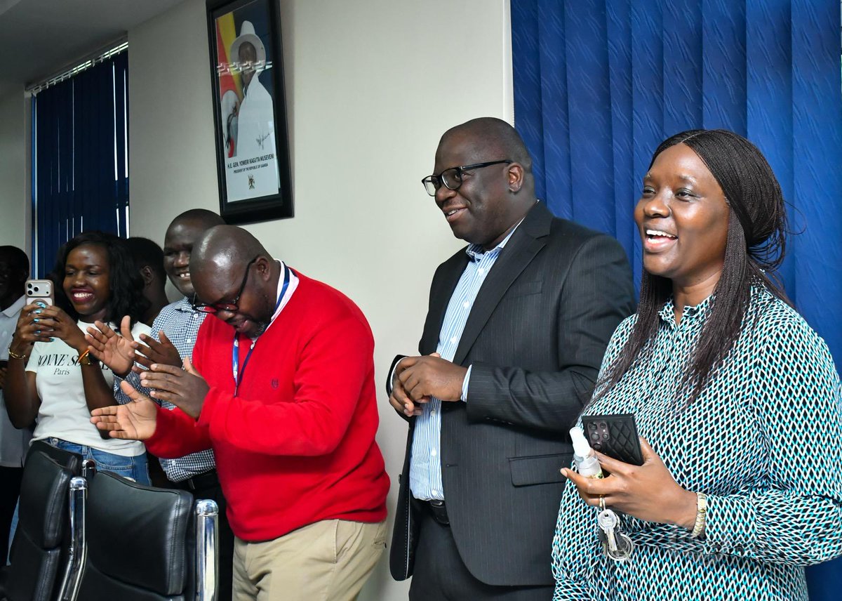 UCC_ED's tweet photo. I am filled with joy and deeply grateful for the amazing birthday surprise arranged by my @UCC_Official team yesterday, thoughtfully organised by our HR & Administration Department.

Walking into such warmth as I celebrated my birthday left me truly at a loss for words.

Don't ever fear getting older; it feels wonderful! Reaching this milestone is purely by God’s grace and protection, but as the old wisdom reminds us, God helps those who help themselves, and at the heart of that is discipline.

Reflecting on life at my age, it concerns me to hear that young people in their twenties and thirties are battling so much early stress. Much of that pressure comes from trying to box beyond your weight. When you see someone in their mid-forties driving a Land Cruiser, remember that it took time, patience, and hard work to get there.

Living within your means brings immense peace of mind. Protect your health with the same discipline. Avoid smoking and moderate alcohol, or better yet, don't start at all.

Growth is a journey of faith, patience, and self-control. Thank you once again to my entire @UCC_Official family for making me feel so vibrant and special. Here's to more years of dedicated service, shared wisdom, and good health!