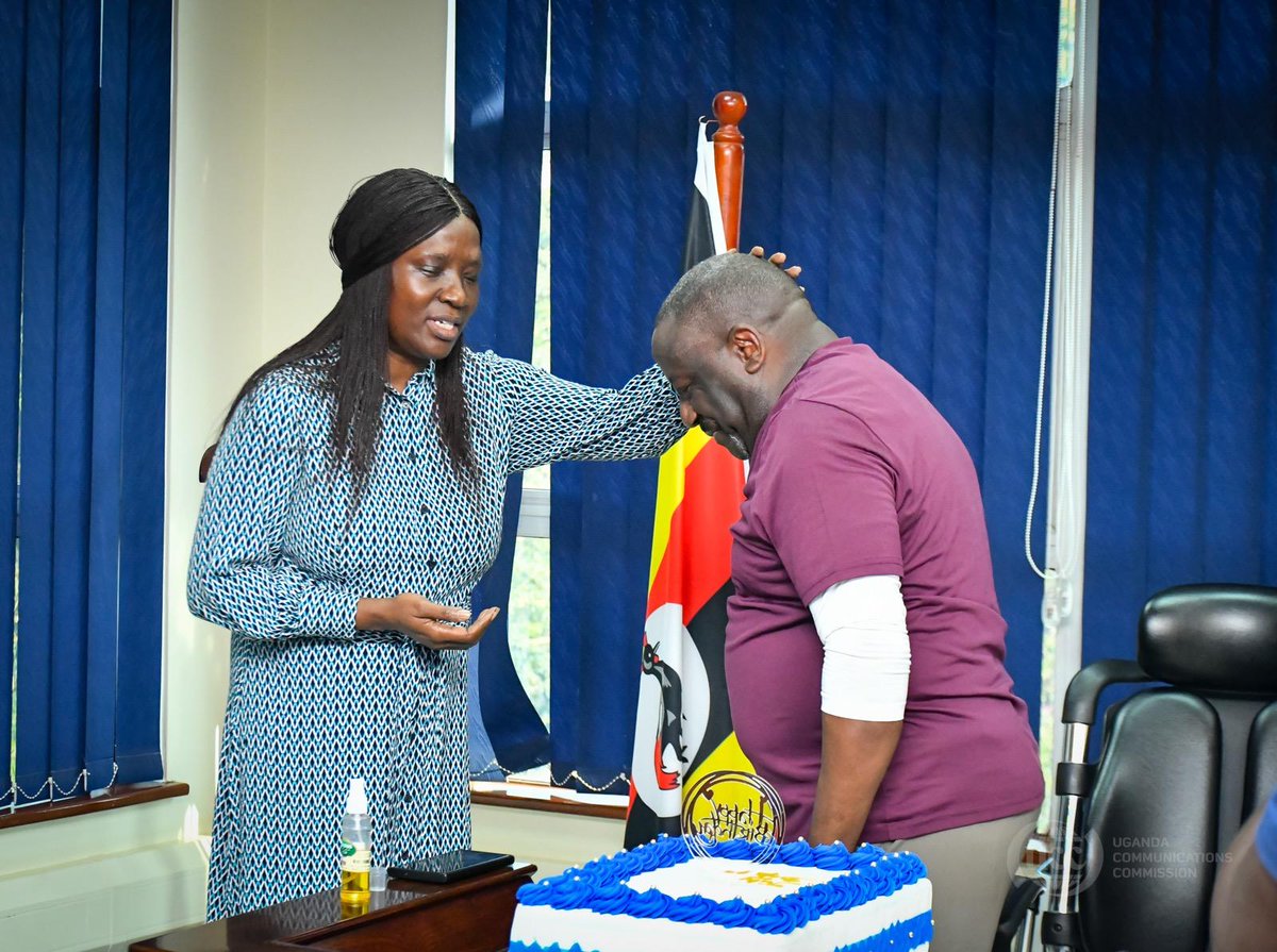 UCC_ED's tweet photo. I am filled with joy and deeply grateful for the amazing birthday surprise arranged by my @UCC_Official team yesterday, thoughtfully organised by our HR & Administration Department.

Walking into such warmth as I celebrated my birthday left me truly at a loss for words.

Don't ever fear getting older; it feels wonderful! Reaching this milestone is purely by God’s grace and protection, but as the old wisdom reminds us, God helps those who help themselves, and at the heart of that is discipline.

Reflecting on life at my age, it concerns me to hear that young people in their twenties and thirties are battling so much early stress. Much of that pressure comes from trying to box beyond your weight. When you see someone in their mid-forties driving a Land Cruiser, remember that it took time, patience, and hard work to get there.

Living within your means brings immense peace of mind. Protect your health with the same discipline. Avoid smoking and moderate alcohol, or better yet, don't start at all.

Growth is a journey of faith, patience, and self-control. Thank you once again to my entire @UCC_Official family for making me feel so vibrant and special. Here's to more years of dedicated service, shared wisdom, and good health!