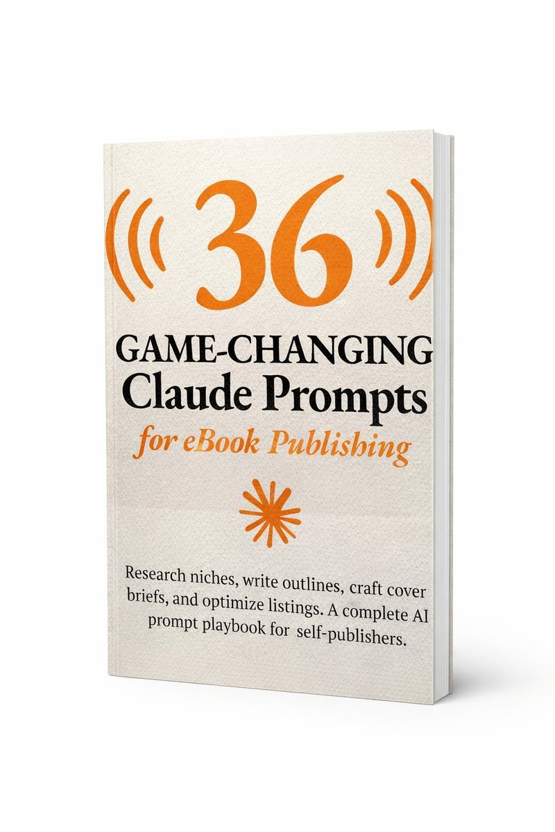 Manu_Sisti's tweet photo. I'm giving away my most valuable resource yet:

"136 Game Changind Claude Prompts for eBook publishing" (53 pages).

These are the exact prompts I use to create AI eBooks that generate $50,000/month.

I'm going to charge for this in the future, but for now...

Reply "Claude" and I’ll DM it to you for free (must follow)
