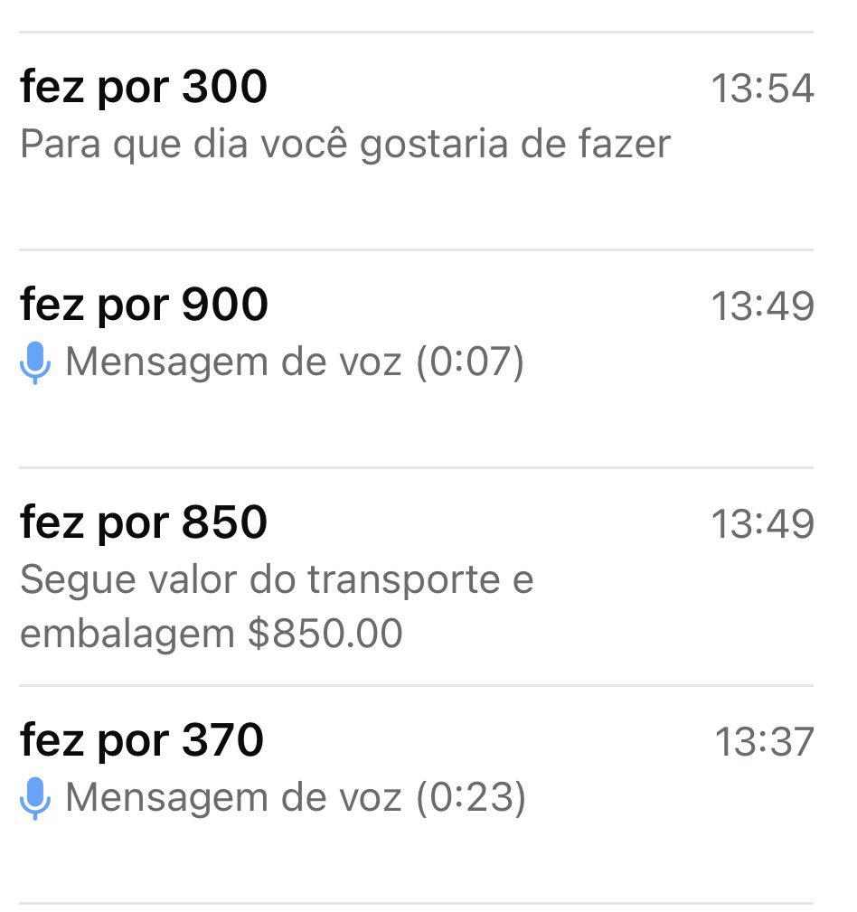 anittamineiro's tweet photo. mds transportadora de mudança tem uma variação de preço danada né pqp https://t.co/j2fgwFkRwt