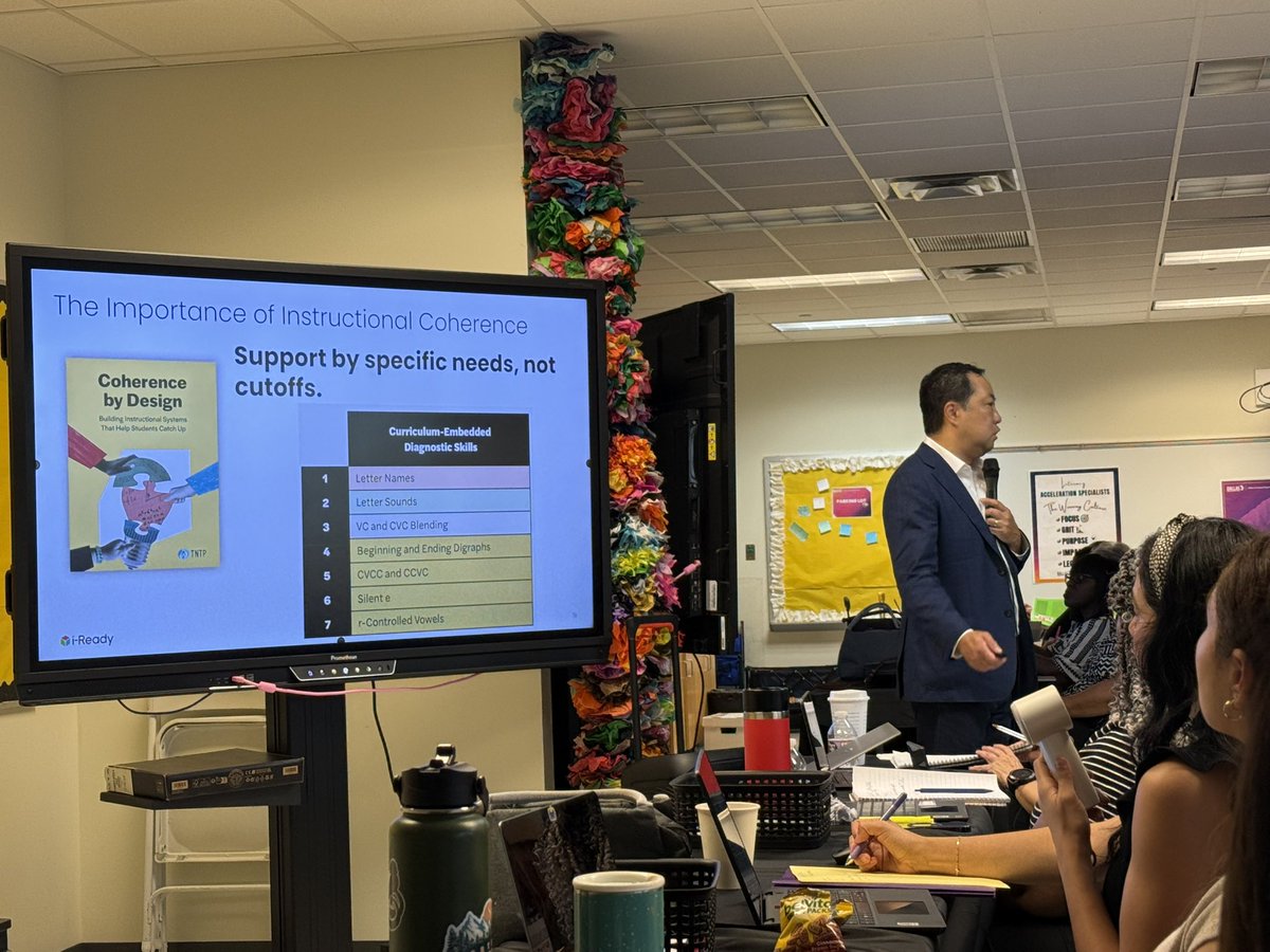 Candyce16513572's tweet photo. Literacy Acceleration Specialists are back and ready. We are the Dream Team: Made for Excellence! Excited to start my 27th year in education and this feels like the best year yet!! Summer Summit Day 1 &amp; 2 were phenomenal!! @dallasschools @pamelalearlead @DISDOSI https://t.co/Z4MtHapT0Q