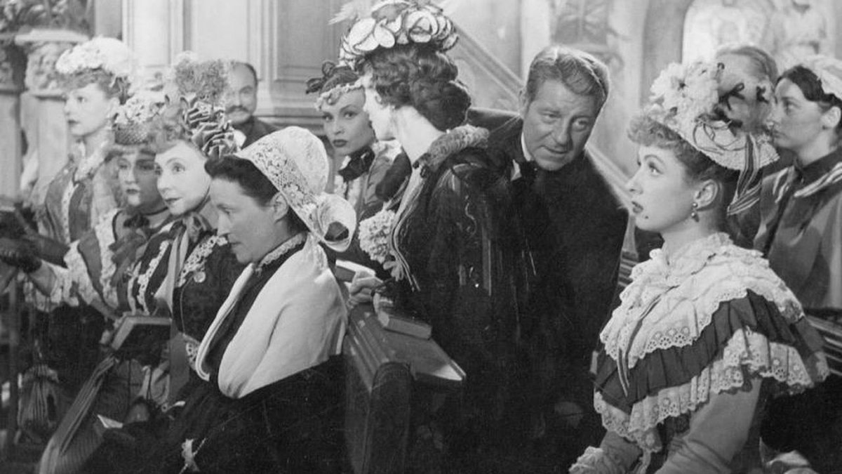 philippe_rouyer's tweet photo. Au #SondageLitteratureThéâtreFrançaus de @merlinpapin3 je vote «Le Plaisir» (Max Ophuls, 1952) avec son sublime 2e sketch «La Maison Tellier» où Danielle Darrieux et Jean Gabin donne des accents déchirants au texte de Maupassant. C’était un des films préférés de Stanley Kubrick https://t.co/yaEfnIuvCA