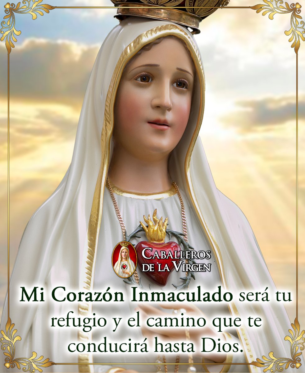 Cab_Virgen's tweet photo. ✨ María, recibe nuestras vidas en tu Inmaculado Corazón y llévanos con seguridad por el camino de la santidad. https://t.co/NbB1dFRWmU