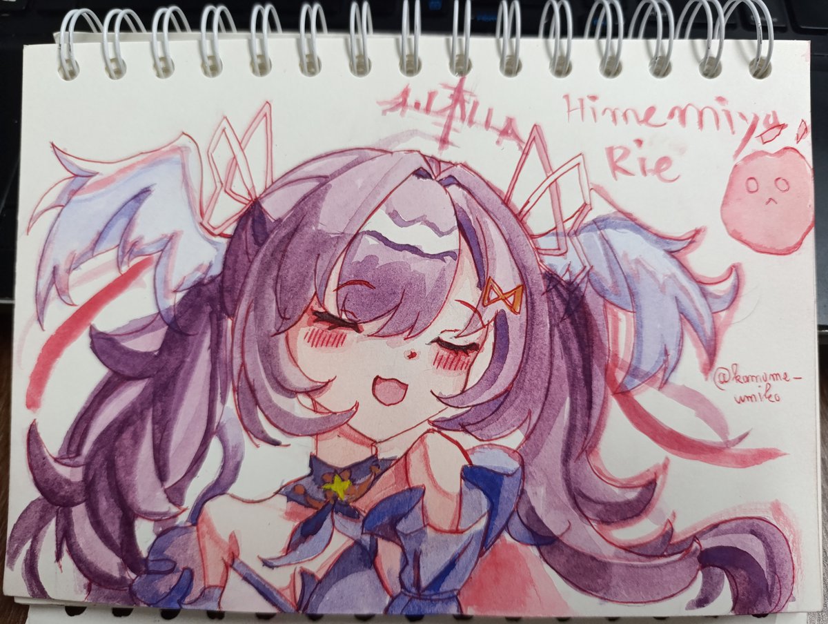 kamome_umiko's tweet photo. Happy 200k sub Himemiya Rie  !!
Let's sway your heart to the beat of the cosmos.
#AtoRie https://t.co/0LD69swbPl