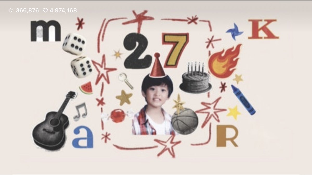 nlychj's tweet photo. 27 ⭐️❤️‍🔥🎂🖍️🍉🏀🎸🍬🎵💙
#오랜내여름민형아생일축하해 
#AlwayswithMarkLee https://t.co/h4F1ePAiFd