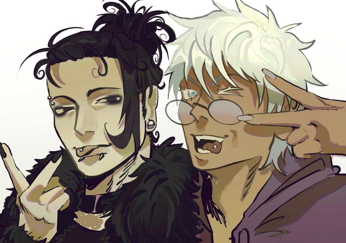 Gabirychaa's tweet photo. Visual kei x gyaruo but gojo is so ugly I started crying omg https://t.co/TxLg3jhZE1