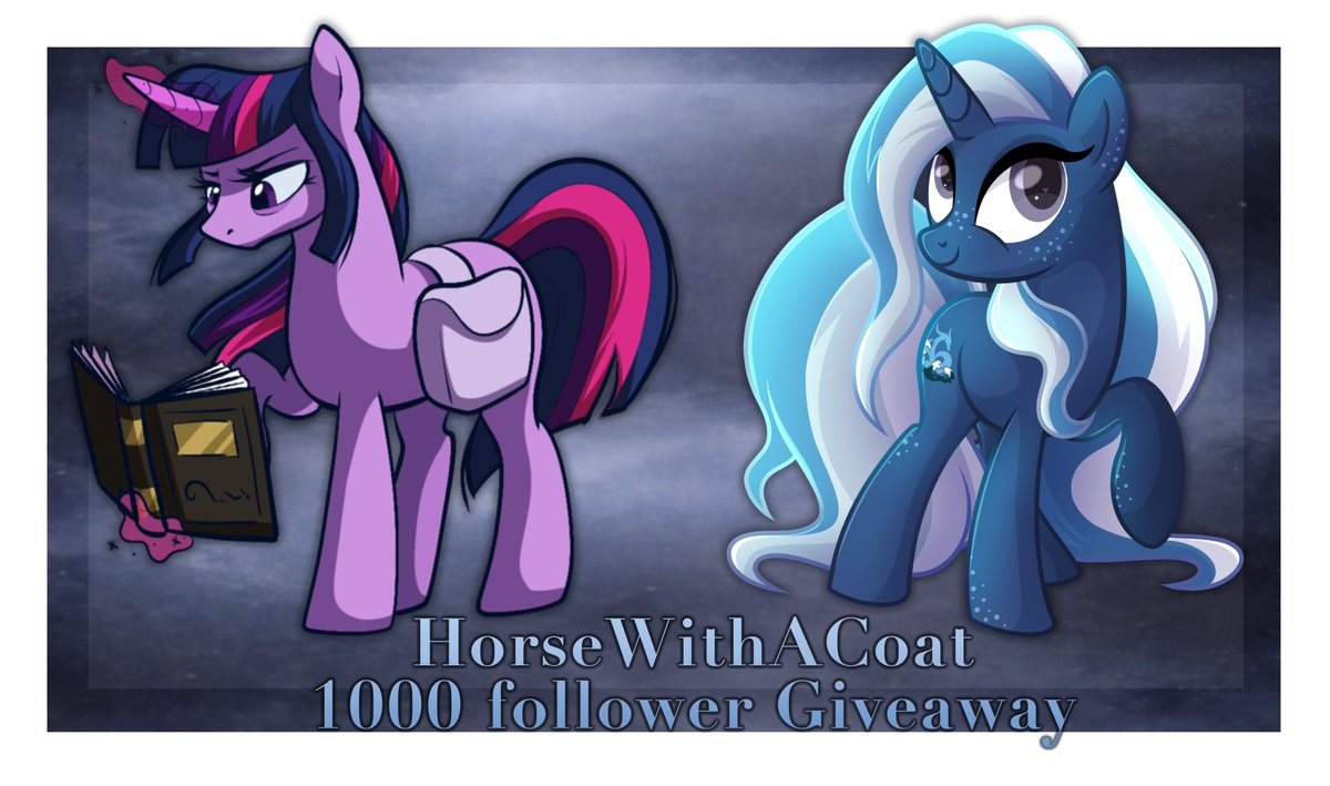 HorseWithACoat's tweet photo. It's giveaway time!🫧

As thank you to the incredible support I've received over these past few days, I will be picking TWO winners to get a piece of their choice.

Winners can pick between my personal sketchy style or my commission show-style.

Rules down below!

#mlpart https://t.co/wu8QV0BS2B