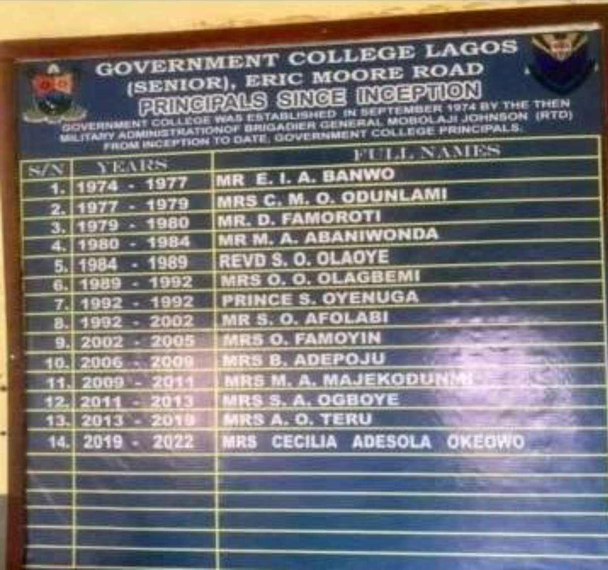 AnewNaija's tweet photo. Bola Tinubu has now dropped the claim of attending Government College, Lagos in 1970 after it was exposed that the school was established in 1974. How do you graduate from a school 4 years before it was founded? Occupation has also been updated from Accountant to Politician. Is God not wonderful?😂😂