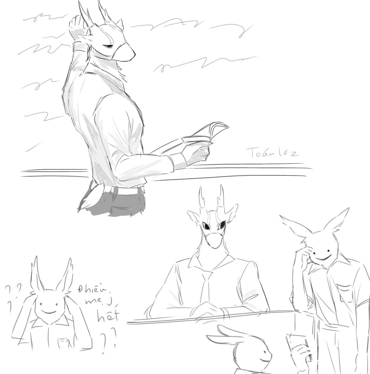 KoiiKoii1429584's tweet photo. Doodle cuz i’m bored
#animalhospital https://t.co/oe4Hbh0aDw
