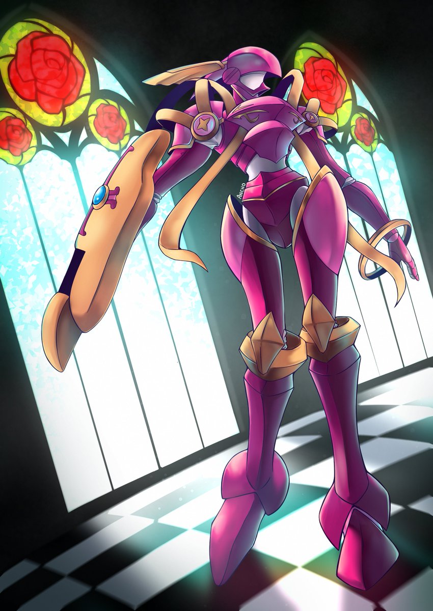 anchogama's tweet photo. Happy Odaiba Memorial Day!

I had the honor to draw LordKnightmon for this years @DigigirlZine 

Please take a look at everyone's beautiful artworks 💕💕 https://t.co/T0Sp9pyLvg