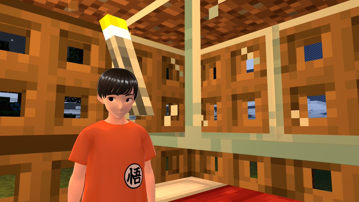 Pai_2626's tweet photo. เล่นมายคราฟใน VRChat https://t.co/aiz9Tmkf76