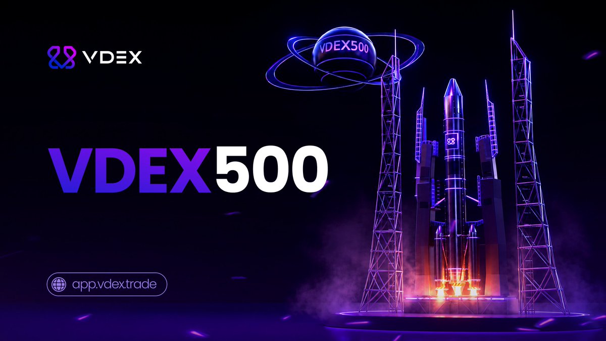 0xVDEX's tweet photo. Whilst the crypto space continues to be impacted by volatility, one thing is certain. 

If you can trade, you will want to claim your place in the VDEX500. 

Be part of something special. https://t.co/j0wds77pza