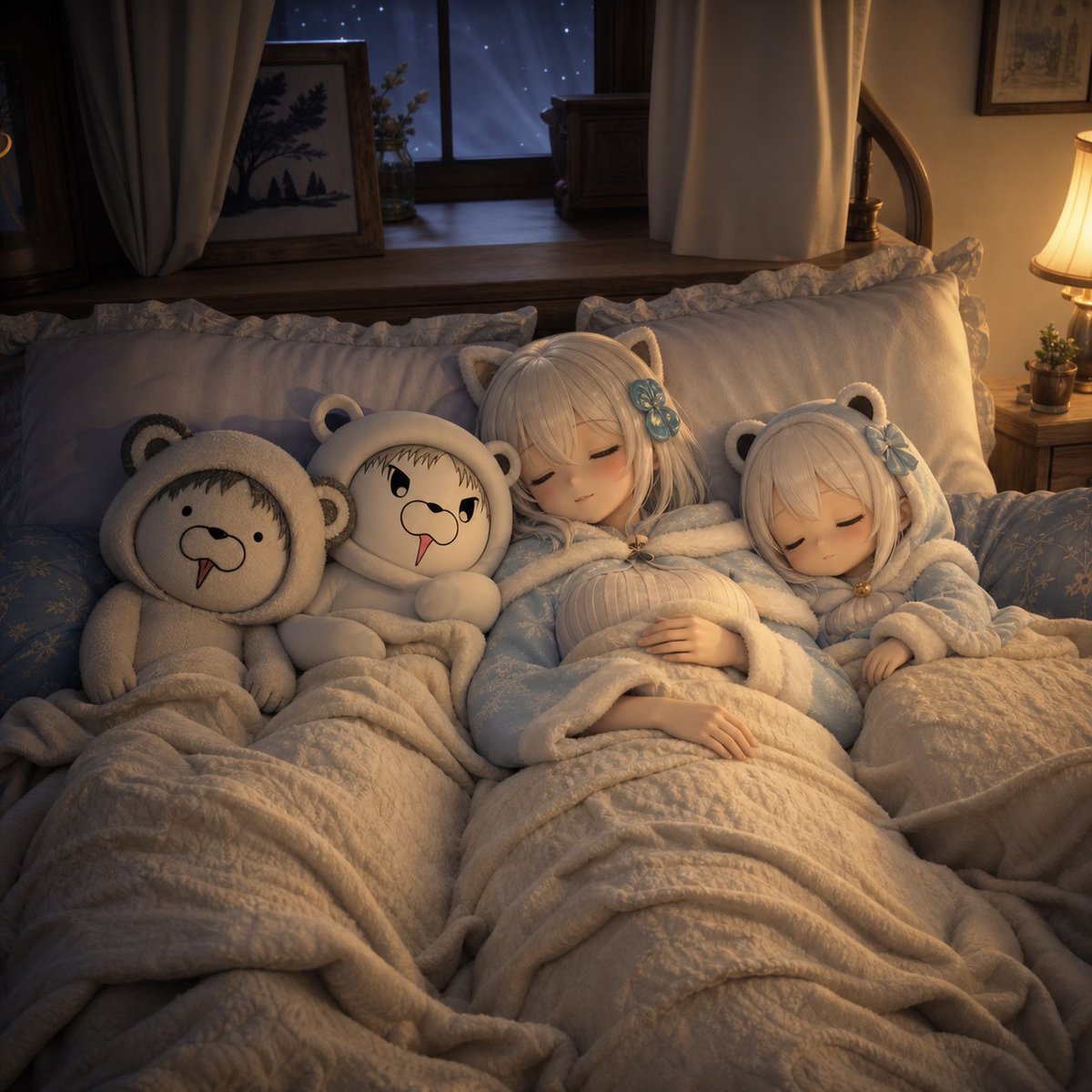 shirokuma_HOMU's tweet photo. 今週も休まず配信やりきりました!
日記は起きたら描くから マッチョッテ❄
#黒い砂漠 #twitch #animalstreamer #freelance #illustrator #musicartist #Sleep https://t.co/wYsd932y30