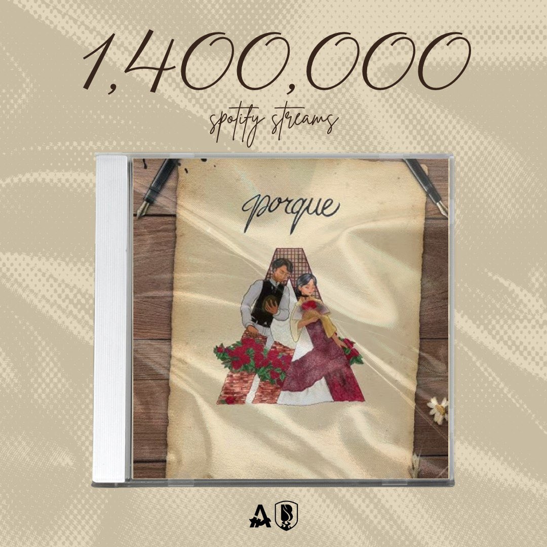 BAGANIngALAMAT's tweet photo. π || βporqueβ by ALAMAT has surpassed 1.4M+ streams on Spotify!
Letβs keep streaming!π
πhttps://t.co/dhGkgVCbiD
#ALAMAT #ALAMATporque https://t.co/08pF8HFmPX