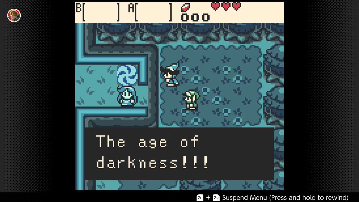 ItsTopher9000's tweet photo. Enjoying a lazy summer Saturday and played a little Zelda: Oracle of Ages! My mom bought it for me when it came out and my best friend had gotten Oracle of Seasons. We spent hours on these games!

#zelda #gameboy #nintendo #retrogames #videogames https://t.co/bigPJM7baL