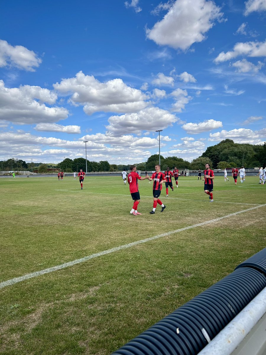 RPGilb's tweet photo. #Footballmatch number 10 of season 2026/27: @CAWFC1963 0-4 @maltbymainfc in the @utdcos Division 1. Glorious skies, burning sunshine and a mint @cornettouk...it's what Saturdays in August are all about. #groundhopping #nonleague #football https://t.co/9HHdxdR5hf